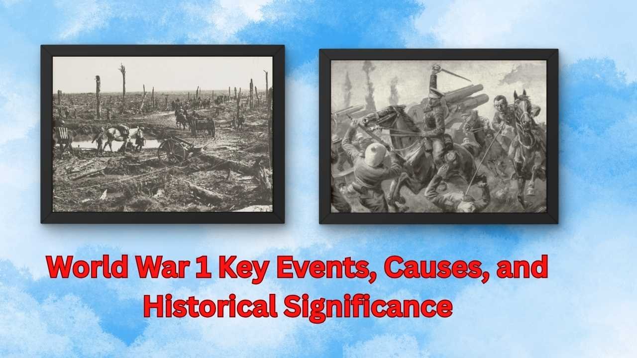 World War 1 Key Events, Causes, and Historical Significance